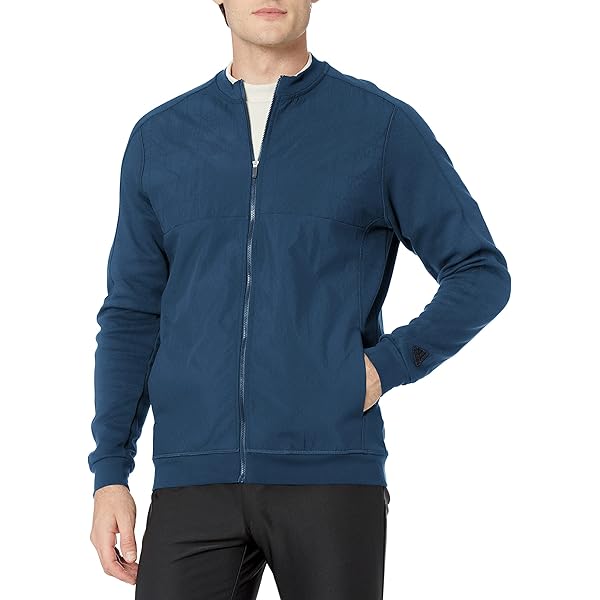 23&Golf ネイビー ジャケット 3L adidas Men's Primegreen Go-to Padded Full Zip Jacket, Black